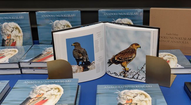 'Anadolu'nun Kuşları' Kitabı Satışa Sunuldu