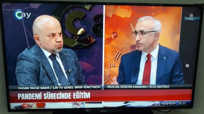Karaman Yerel TV'de RTEÜ Anlattı